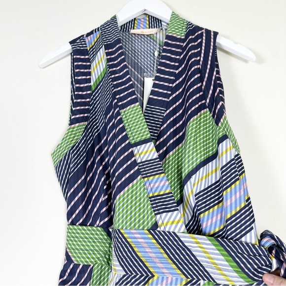 Tory Burch Overprinted Wrap Dress - Picture 8 of 16